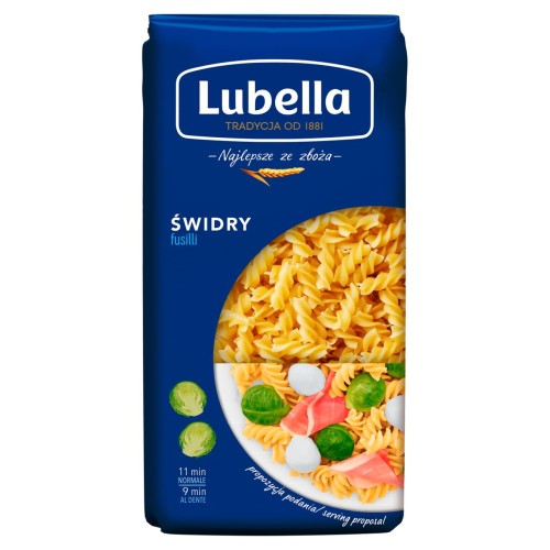Lubella Fusilli Makaron Świdry 400 g