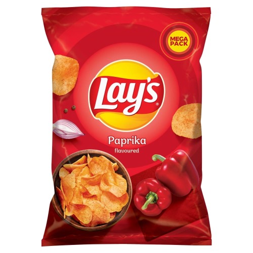 Lay's Chipsy ziemniaczane o smaku papryki 200 g Lay's Chipsy ziemniaczane o smaku papryki 200 g