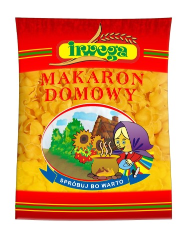 Irwega Makaron domowy muszelka duża 1 kg Irwega Makaron domowy muszelka duża 1 kg