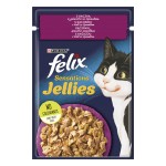 Felix Sensations Jellies Karma dla kotów z kaczką w galaretce ze szpinakiem 85 g