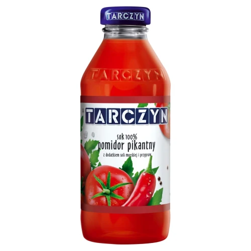 Tarczyn Pomidor pikantny Sok 100% 300 ml Tarczyn Pomidor pikantny Sok 100% 300 ml