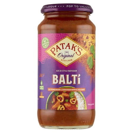Patak's Sos Balti indyjski 450 g