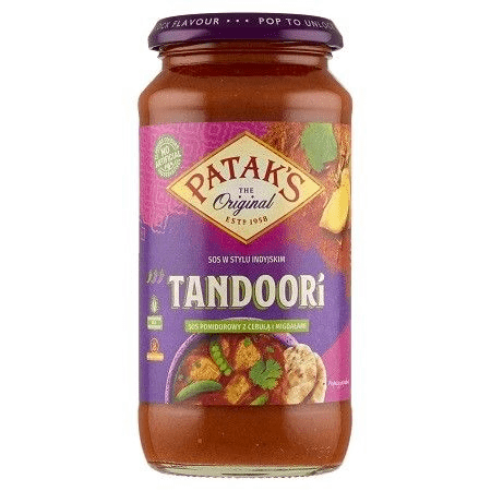 Patak's Sos Tandoori Curry indyjski 450 g
