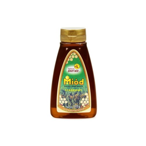 Bartnik Sądecki miód spadziowy (dozownik) 370 g Bartnik Sądecki Miód spadziowy (dozownik) 370 g