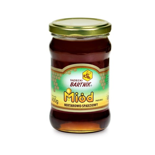 Bartnik Miód Nektarowo-spadziowy 400 g Bartnik Miód Nektarowo-spadziowy 400 g