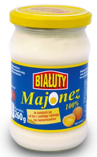 Białuty Majonez 100% 410 g Białuty Majonez 100% 410 g