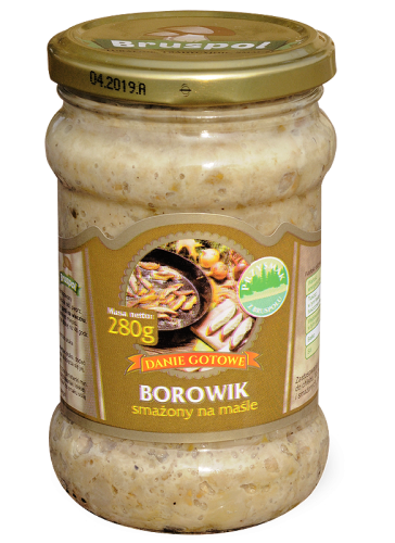 Bruspol Borowik smażony na maśle 280 g Bruspol Borowik smażony na maśle 280 g