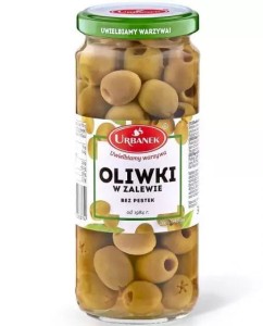 Urbanek Oliwki zielone drylowane 340 g