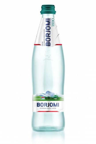 Borjomi woda mineralna 500 ml szkło Borjomi Naturalna woda mineralna 0,5 l szkło