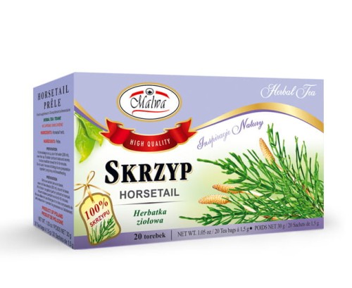 Malwa Herbatka ziołowa Skrzyp 20x1,5 g Malwa Herbatka ziołowa Skrzyp 20x1,5g