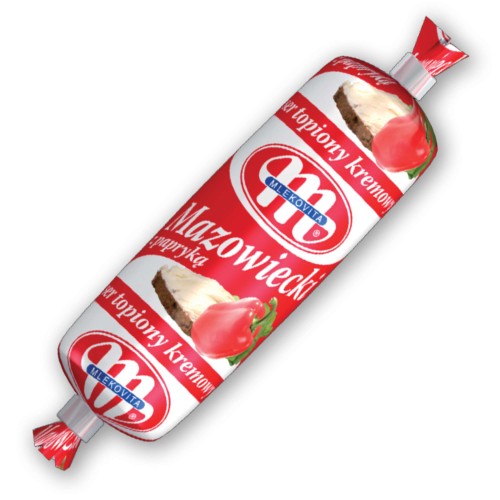 Mlekovita Mazowiecki z papryką ser topiony kremowy 100 g