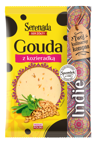 Spomlek Ser Gouda z kozieradką 135 g