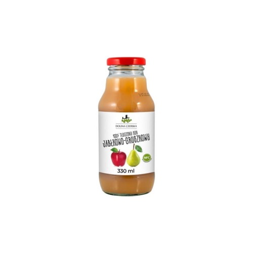 Dolina Czerska Sok 100% jabłko gruszka 330 ml Dolina Czerska Sok 100% jabłko gruszka 0,33 l