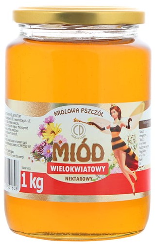 CD Miód Wielokwiatowy 1 kg CD Miód Wielokwiatowy 1 kg