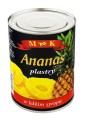 MK Ananas plastry w lekkim syropie 565 g
