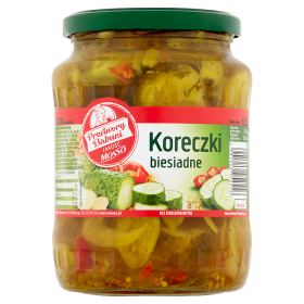 Przetwory Babuni Koreczki biesiadne 620 g Przetwory Babuni Koreczki biesiadne 620 g
