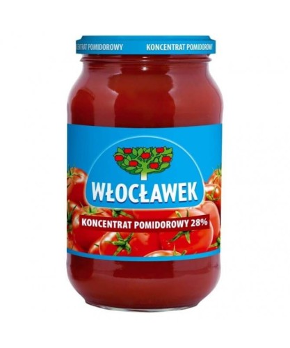 Włocławek Koncentrat pomidorowy 30% 970 g Włocławek Koncentrat pomidorowy 30% 970 g