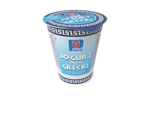 OSM Piaski Jogurt typ Grecki kubek 350 g OSM Piaski Jogurt naturalny typ Grecki kubek 350 g