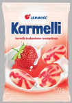 Jedność Karmelki Truskawkowo-śmietankowe 100 g