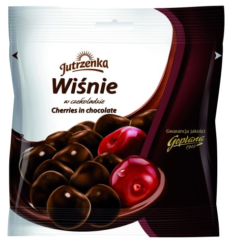 Jutrzenka Wiśnie W Czekoladzie 80 g Jutrzenka Wiśnie W Czekoladzie 80 g