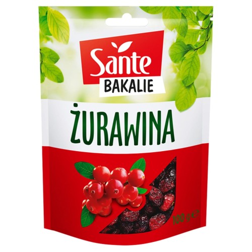 Sante Bakalie żurawina 100 g Sante Bakalie żurawina 100 g