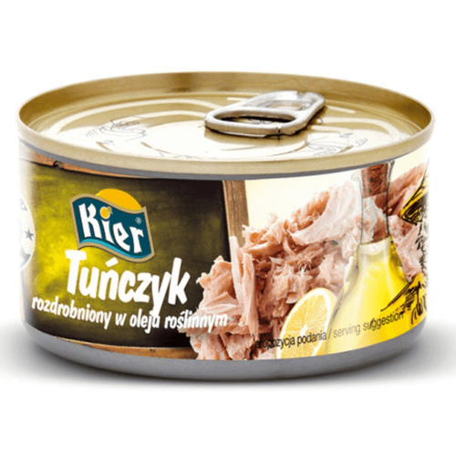 Kier Tuńczyk w Oleju Roślinnym Rozdrobniony 170 g