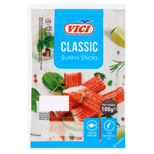 Vici Paluszki Krabowe 100 g Vici Paluszki Krabowe 100 g