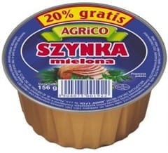 AGRI CO Szynka mielona wieprzowa 156 g AGRiCO Szynka mielona wieprzowa 156 g