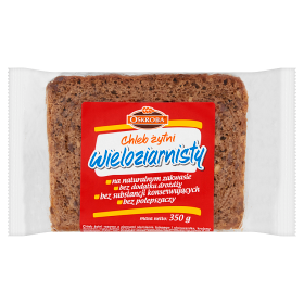 Oskroba Chleb żytni wieloziarnisty 350 g Oskroba Chleb żytni wieloziarnisty 350 g