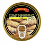 MK Szprot Winter wędzony w oleju 160 g