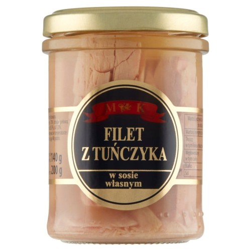 MK Filet z tuńczyka w sosie własnym 200 g MK Filet z tuńczyka w sosie własnym 200 g