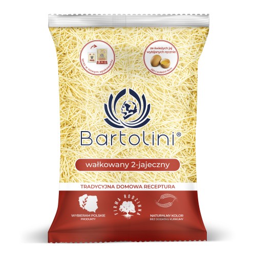 Bartolini makaron 2-jajeczny Krajanka cienka 400 g
