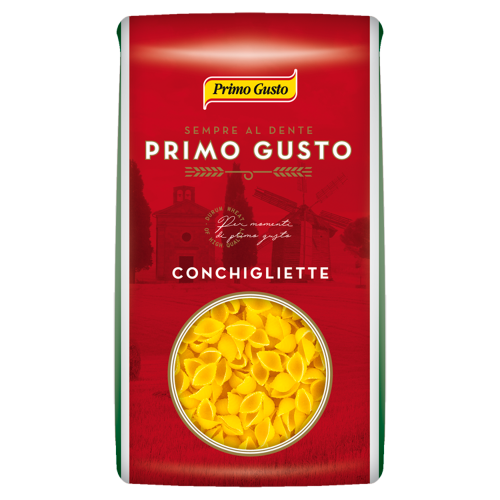 Makaron muszelka mała Primo Gusto 500 g Makaron muszelka mała Primo Gusto 500g