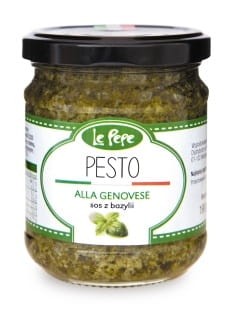 Le Pepe Pesto z bazylii 190 g Le Pepe Pesto z bazylii 190 g