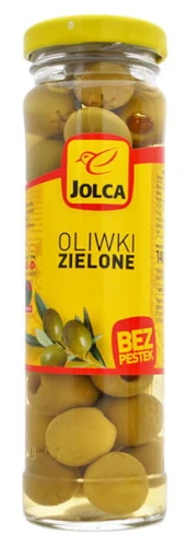 JOLCA Oliwki zielone bez pestek 140 g JOLCA Oliwki zielone bez pestek 140 g