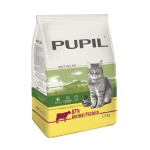 PUPIL Prime Quality bogata w wołowinę z warzywami 1,5 kg