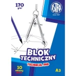 Blok techniczny ASTRAPAP A3 170 g 10 ark