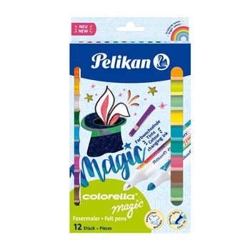 Pelikan Flamastry Colorella Magic c411 12 szt. 901911_0_1746754379480.jpg