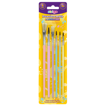 Strigo drewniane pędzle pastelowe 6 szt 789929_0_1746750191292.jpg