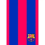 Teczka z gumką FC BARCELONA A4