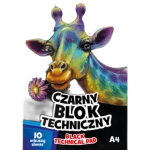 Blok techniczny ASTRAPAP Black A4 170 g 10 ark