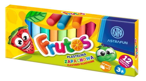 Plastelina zapachowa ASTRA FRUTOS - 12 kolorów Plastelina zapachowa ASTRA FRUTOS - 12 kolorów