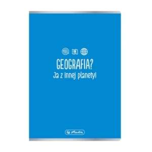 Zeszyt Herlitz przed Geografia A5 60k kratka z marginesem