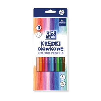 Kredki Ołówkowe Oxford Regular 12 Kolorów 891305_0_1746754030058.jpg