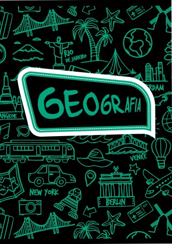 Zeszyt geografia a5 60 kartek, kratka eco