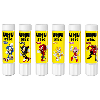 Klej w sztyfcie edycja limitowana Sonic 21 g UHU Klej w sztyfcie edycja limitowana Sonic 21g UHU