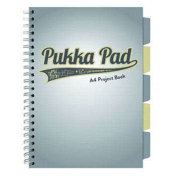 Pukka Pad kołozeszyt Grey A4 100 kartek w linię 972485_0_1739936183391.jpg