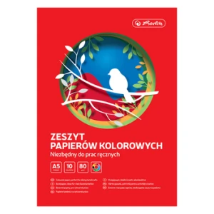 Herlitz Papier kolorowy A5 10 kartek