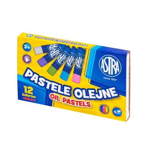 Pastele olejne Astra 12 kolorów Pastele olejne Astra 12 kolorów