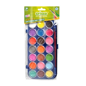 Farby CRICCO 21 kolorów kaseta